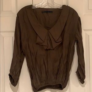 Olive Zara blouse